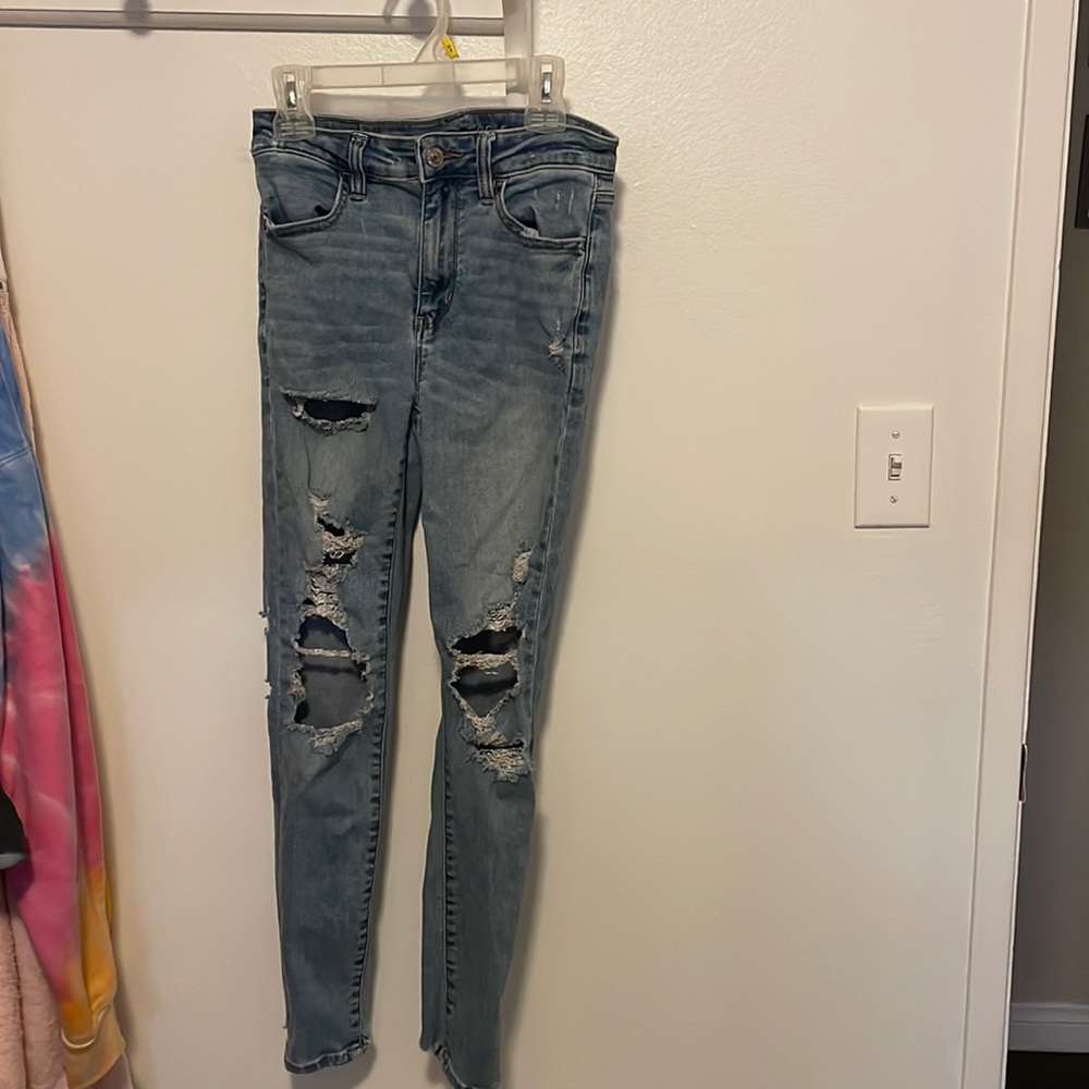 American Eagle Super High Rise Jeggings